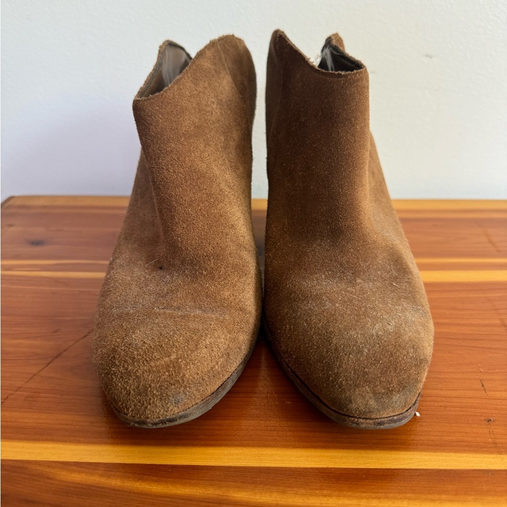 Dolce Vita suede heeled mules